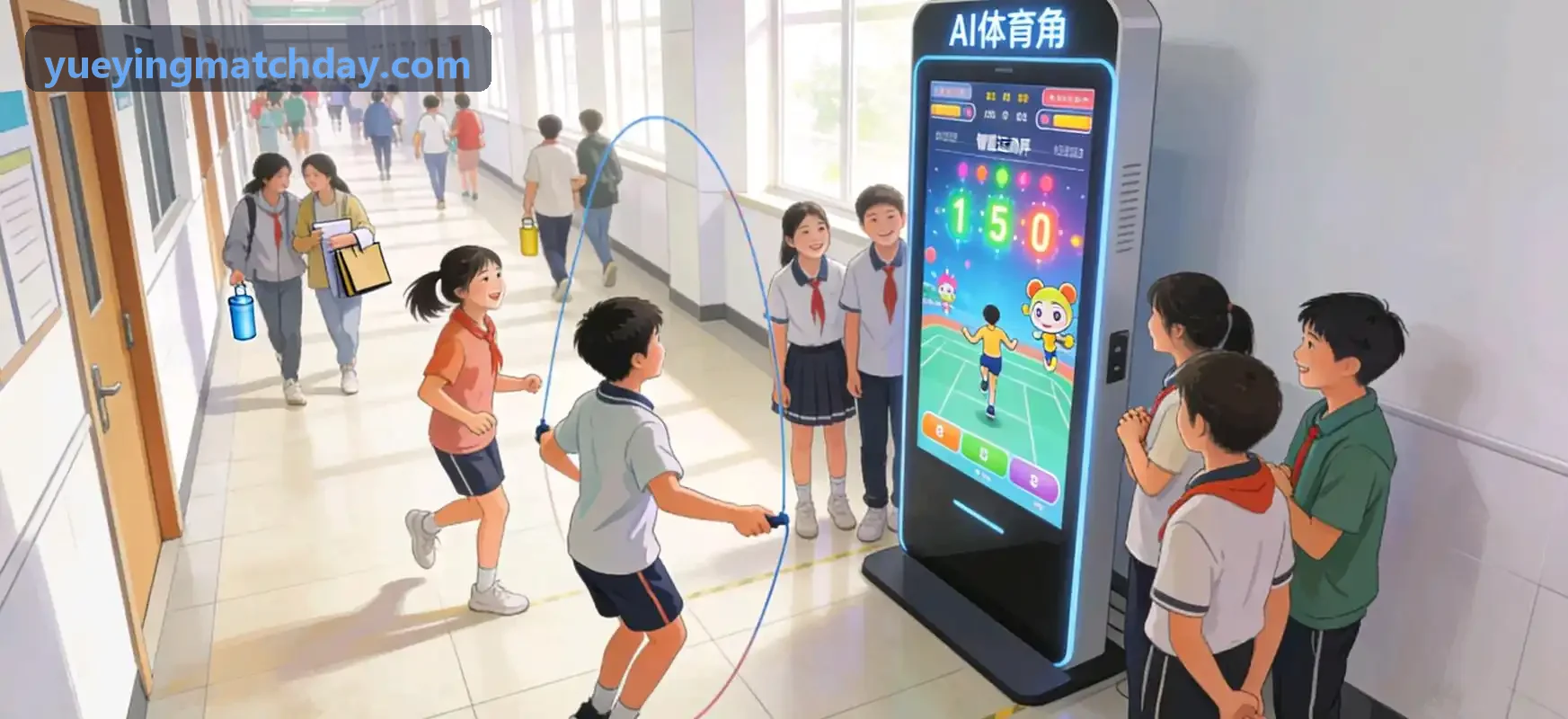 悦盈体育体测成绩分析多维雷达图